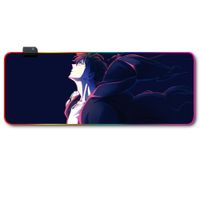 Mousepad Gamer Luces Led RGB Solo leveling 1- 80x30 Antieslizante
