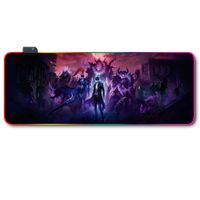 Mousepad Gamer Luces Led RGB Solo leveling 2- 80x30 Antieslizante