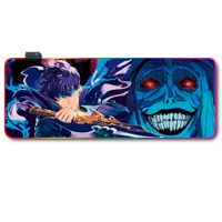 Mousepad Gamer Luces Led RGB Solo leveling 4- 80x30 Antieslizante