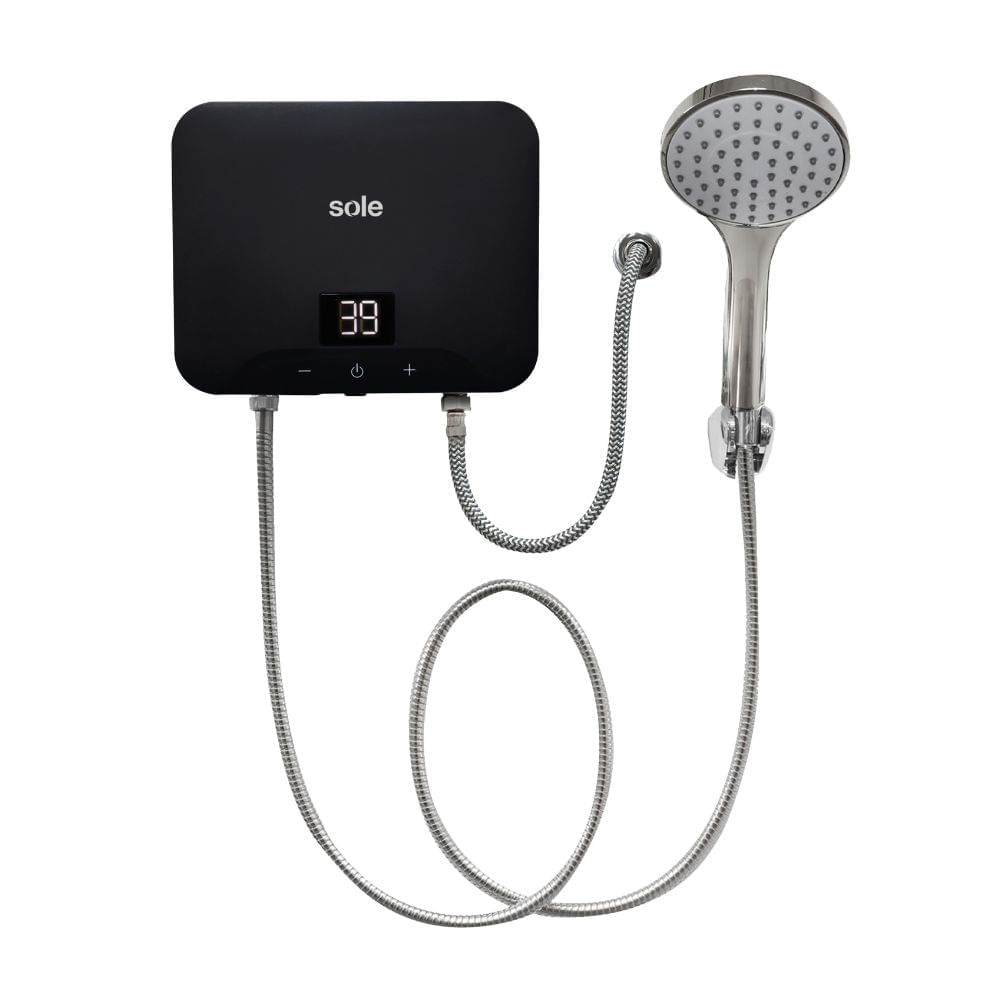 Rapiducha Sole Start Temppro 5500W Eléctrica ABS 60 °C Adosada a la Pared con Accesorios