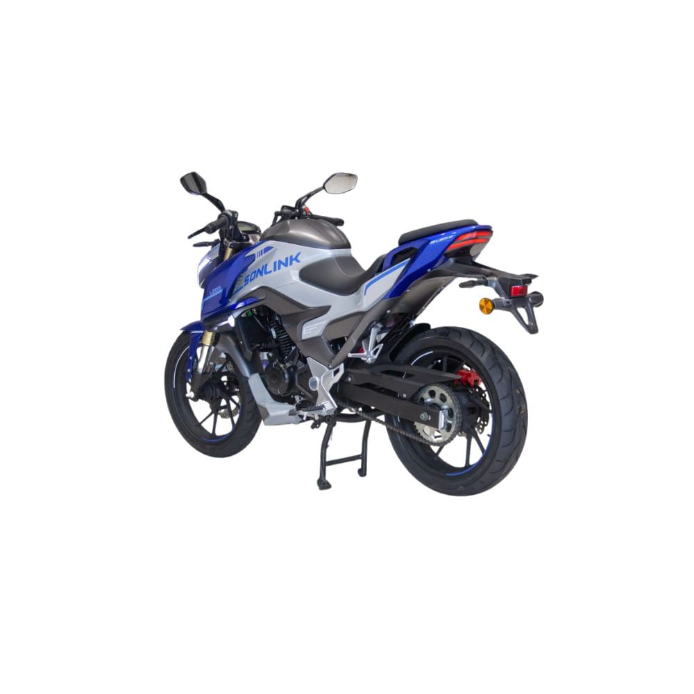 Moto Sonlink Azul SL250-F16 250cc  6 Veloc. 24.5 Hp  Luces Led