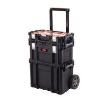 Torre Cajas de herramientas Connect&Roll 3 en 1 Negro Keter