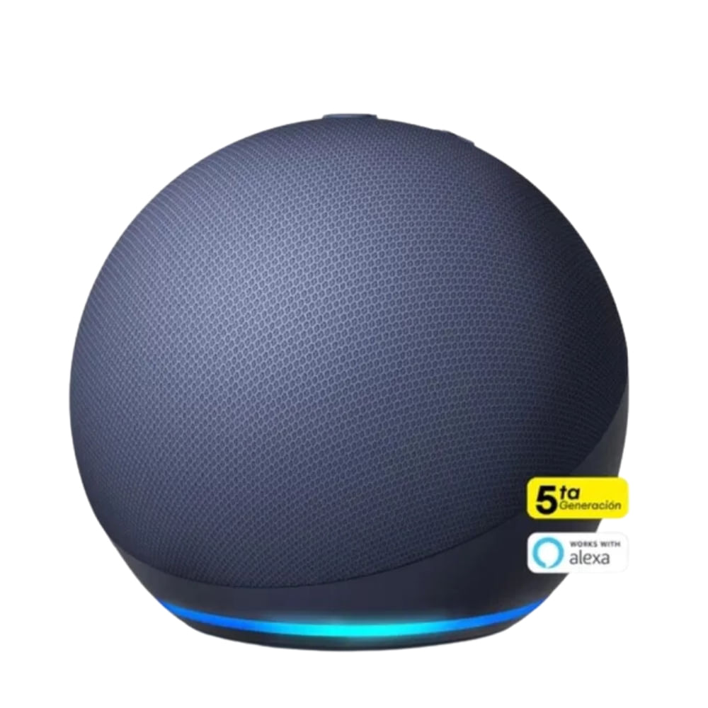 Parlante Alexa Echo Dot 5ta Generación Azul