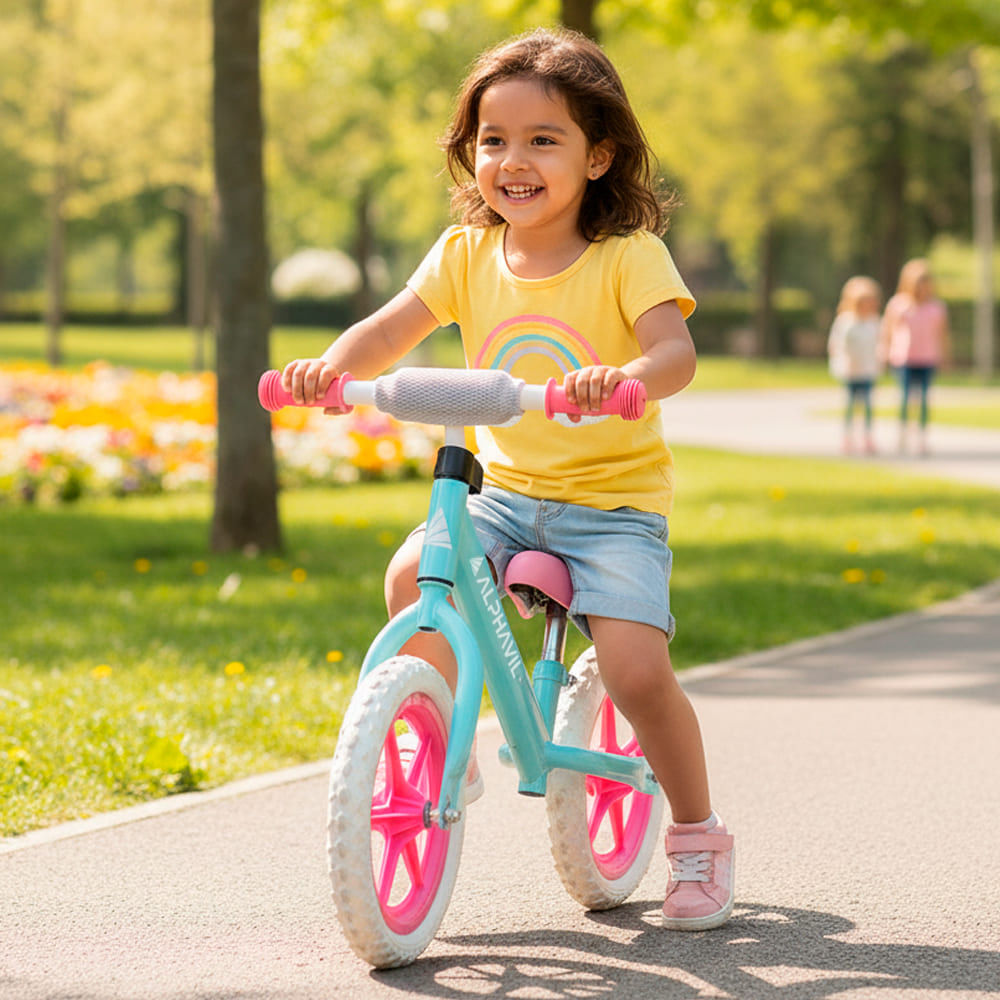 Bicicleta de Balance Alphavil Pinky Rosa.