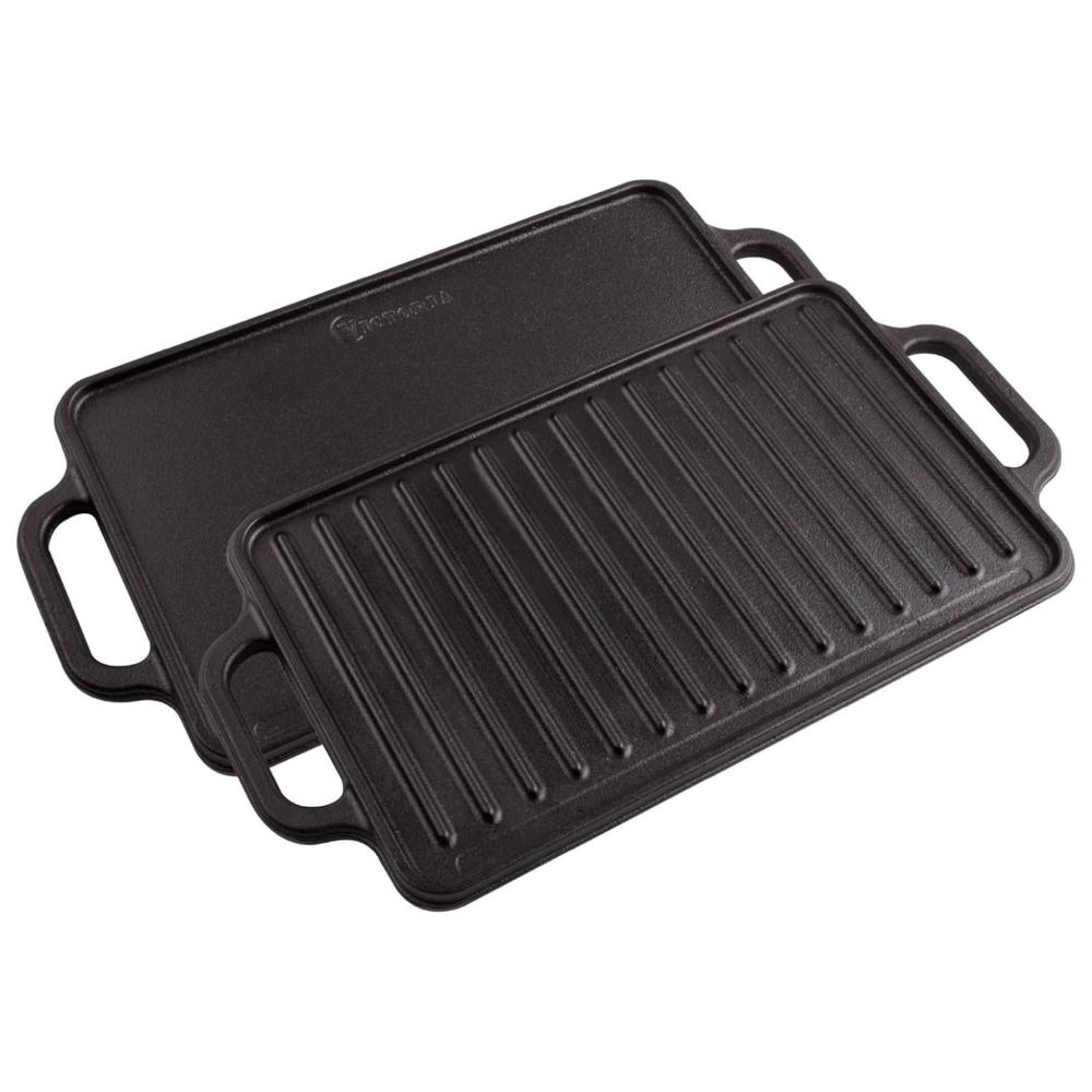 Plancha Asadora Hierro Fundido Esmaltada 21x33Cm Plancha Asadora Hierro Fundido Esmaltada 21x33Cm