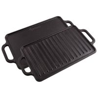 Plancha Asadora Hierro Fundido Esmaltada 21x33Cm
