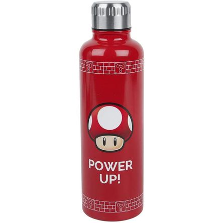 Paladone Super Mario Power Up, botella agua 500 ml