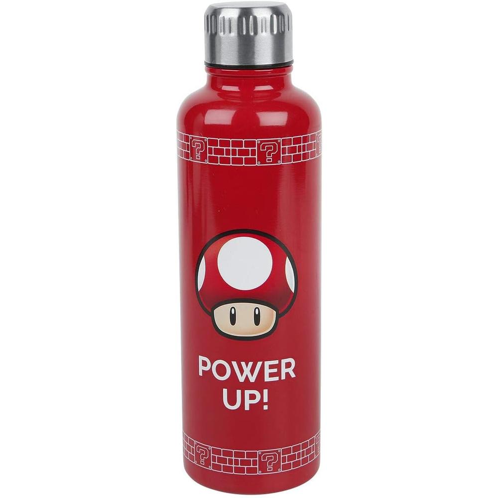Paladone Super Mario Power Up, botella agua 500 ml