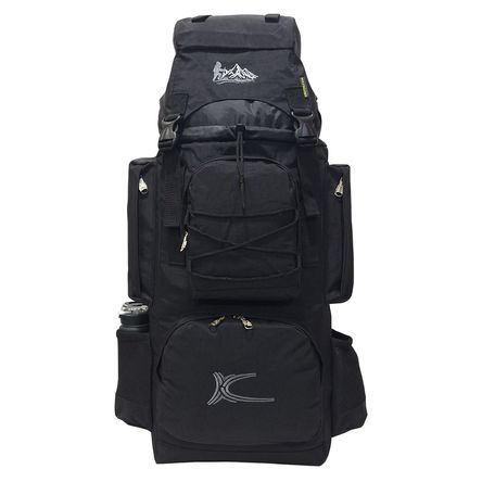 Mochila Campera Kengar Modelo N.4 Negro Entero