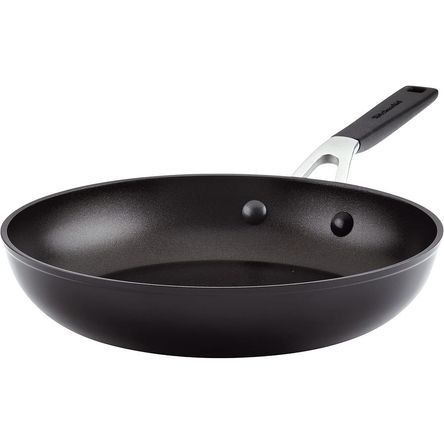 KitchenAid sartén 25 cm, anodizada dura antiadherente | Negro ónix KitchenAid sartén 25 cm, anodizada dura antiadherente | Negro ónix