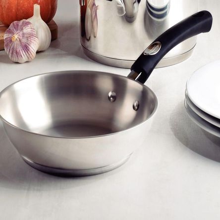 Sartén Acero Inoxidable con fondo triple 20 cm Tramontina acero