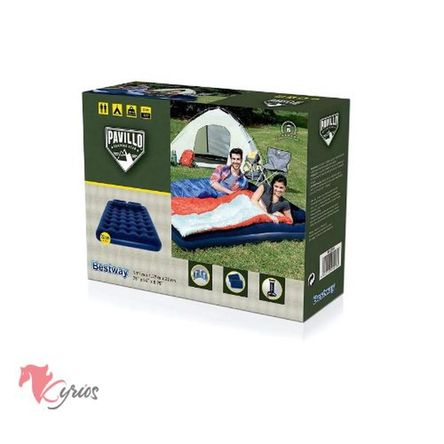 Colchón Inflable 2 Plazas Azul Colchón Inflable 2 Plazas Azul