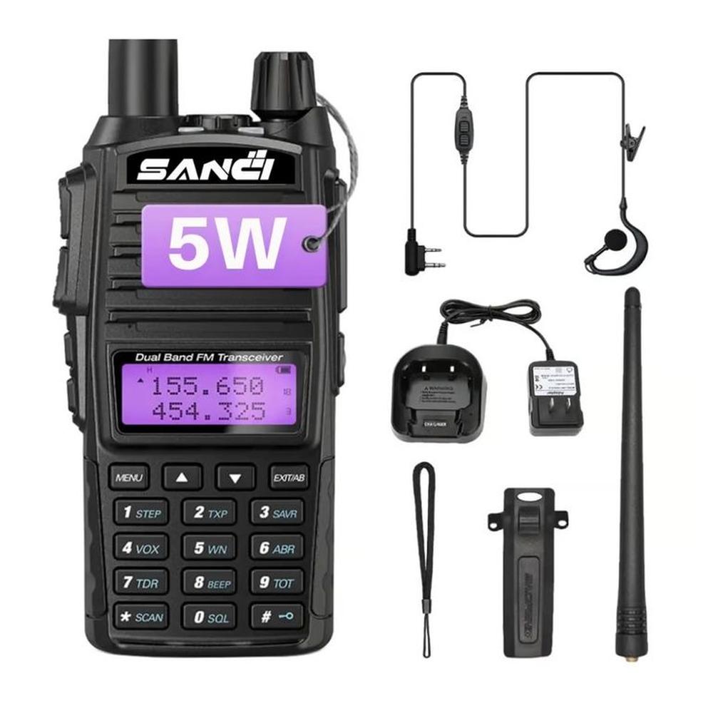 Walkie Talkie Alta Potencia 5KM radio comunicador 5W