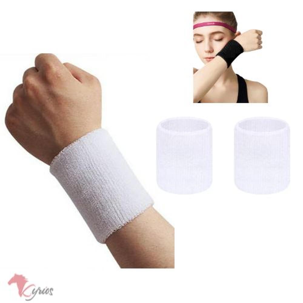 Muñequera Deportiva de Sudor Felpa