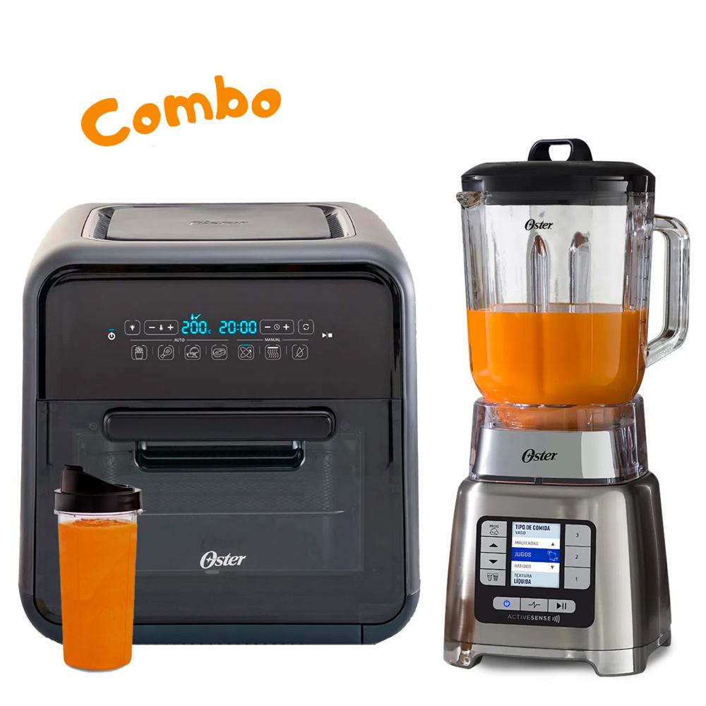 Licuadora Oster ActiveSense mas Súper freidora de aire Oster 10 litros