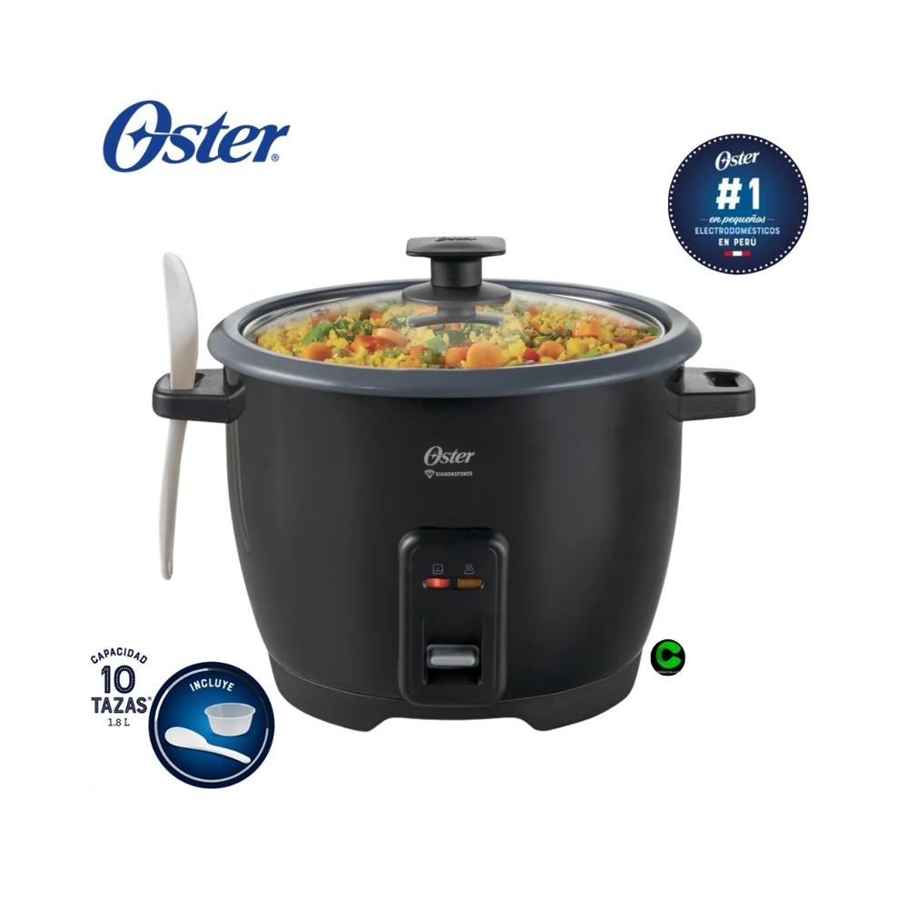 Olla Arrocera Multiusos Oster 10?Tazas DiamondForce CKSTRCB10DFBLK