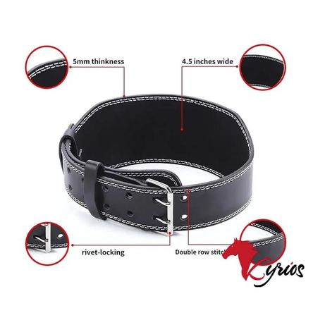 Cinturón Para Levantamiento De Gym Multicolor