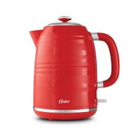 Hervidor Eléctrico Oster 1.7L BVSTKT4177R – Rojo