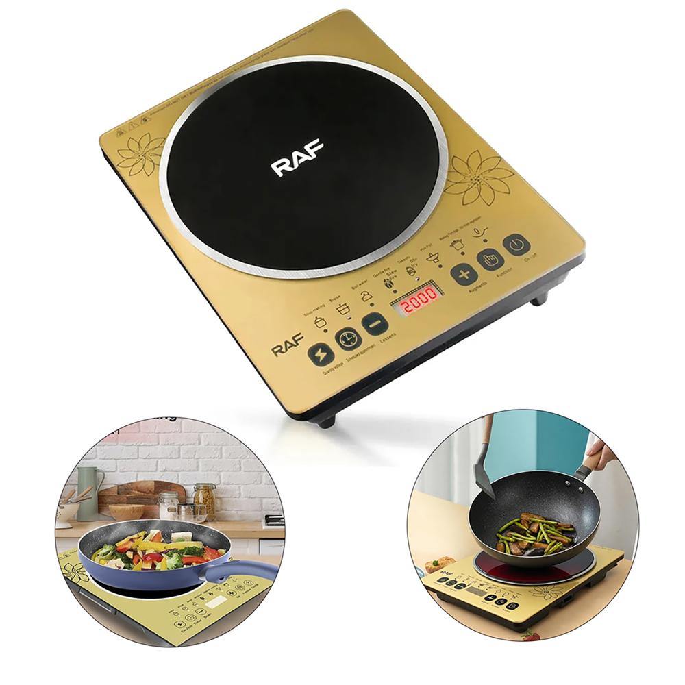 Cocina de Inducción de una Hornilla con Pantalla Digital  Alto Rendimiento 2000W