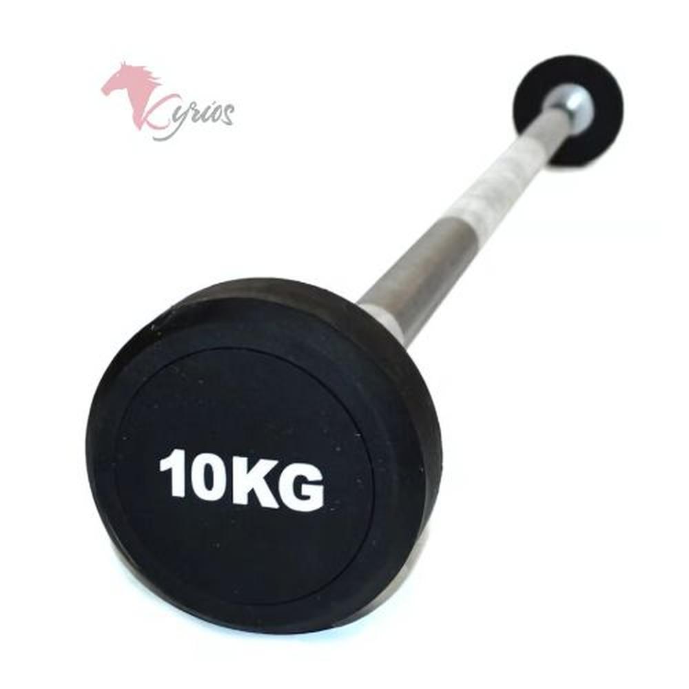 Barra Recta De 10 KG De Peso Fijo