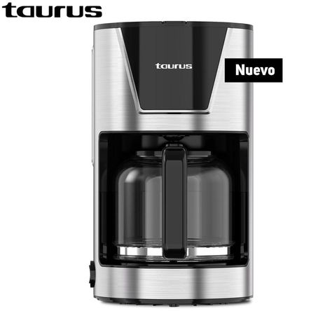 Cafetera Taurus Sicilia Plateada 15 TZ Sistema Antigoteo