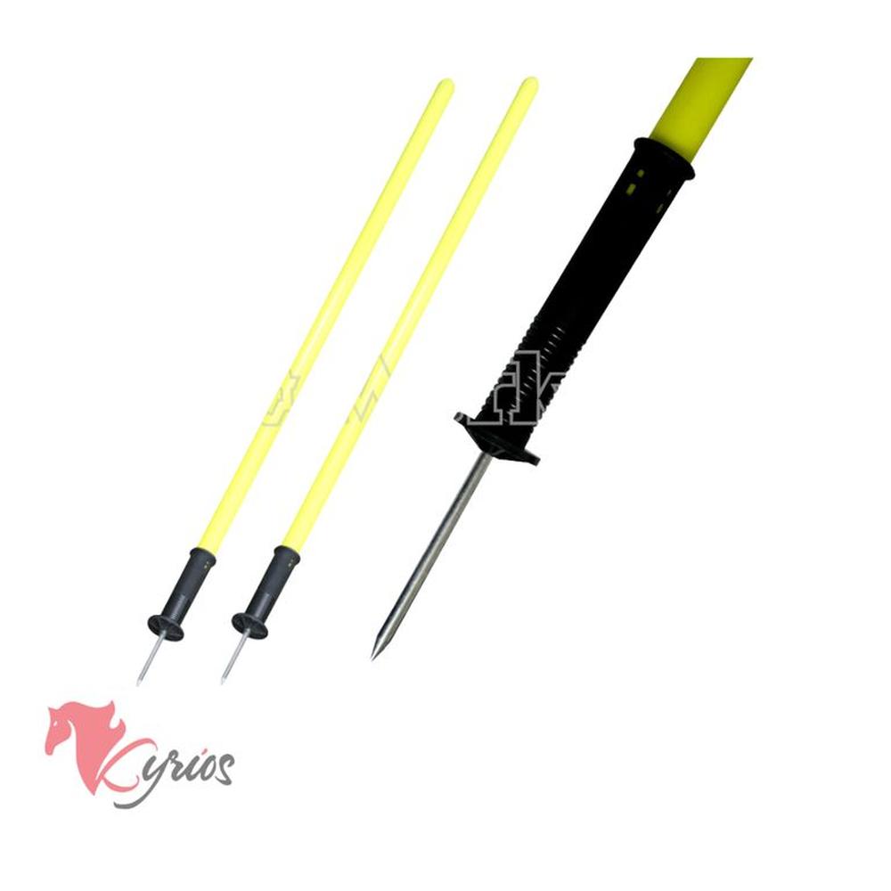 Estaca Con Punta y Resorte De 150 CM