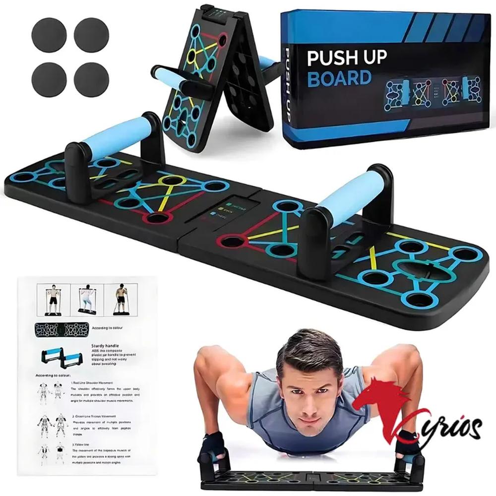 Tablero Push Up Para Entrenar Espalda Brazos Y Hombros