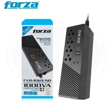 Estabilizador 4 tomas Forza 1000VA -FVR-1012