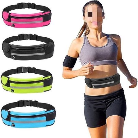 Riñonera Deportiva Multiusos Para Mujeres Y Hombres Multicolor