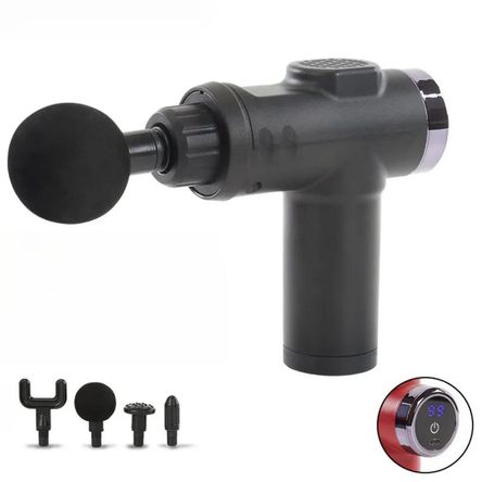 Masajeador Muscular De Pistola De 20 Velocidades Digital