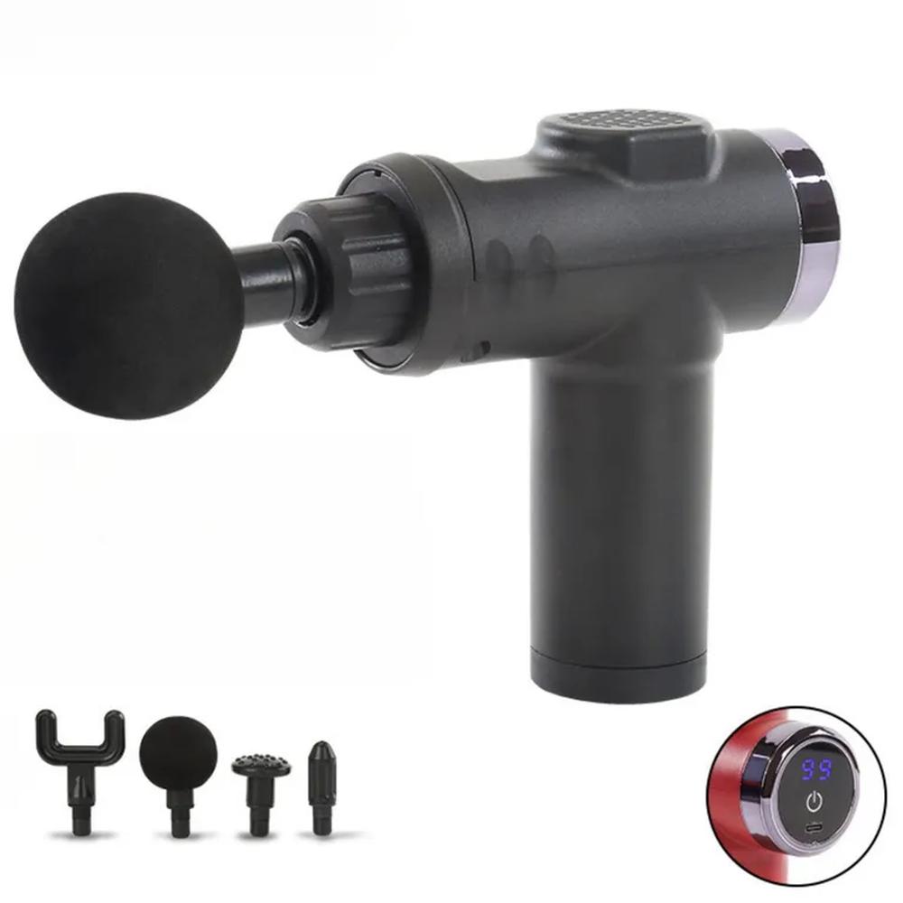 Masajeador Muscular De Pistola De 20 Velocidades Digital