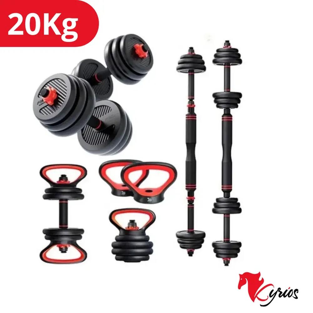 Convertibles De 30Kg Mancuerna + Rusa