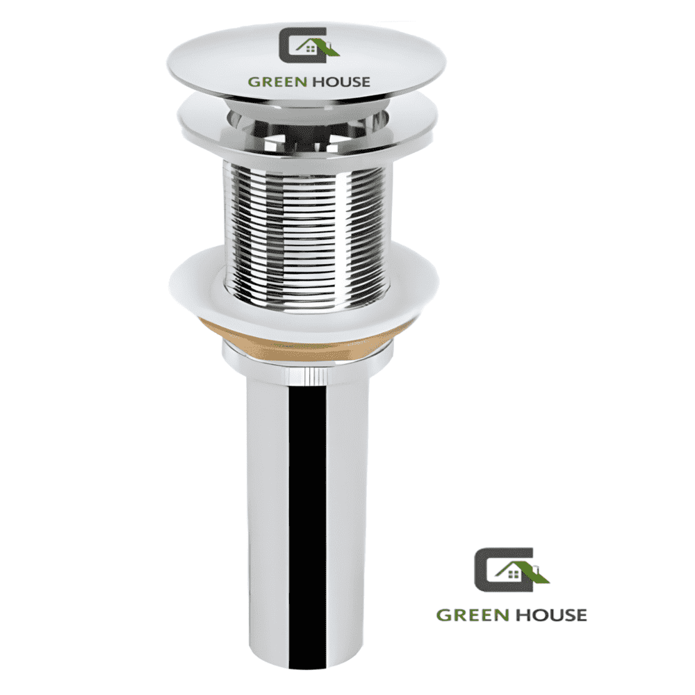 Desague de Ovalin Automatico push button CROMADO 30CM SIN REBOSE Desague de Ovalin Automatico push button CROMADO 30CM SIN REBOSE