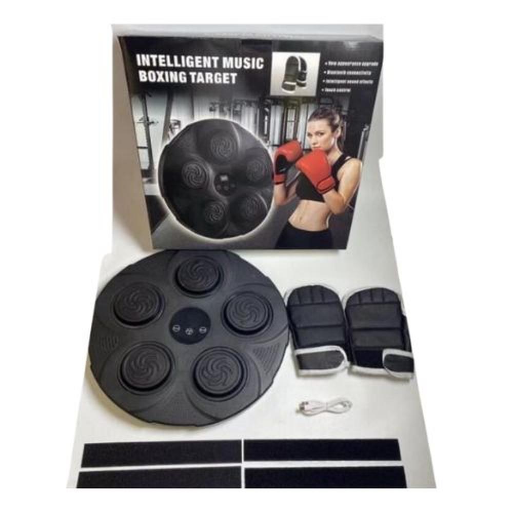Maquina de Boxeo Musical - Boxing Target Negro Maquina de Boxeo Musical - Boxing Target Negro