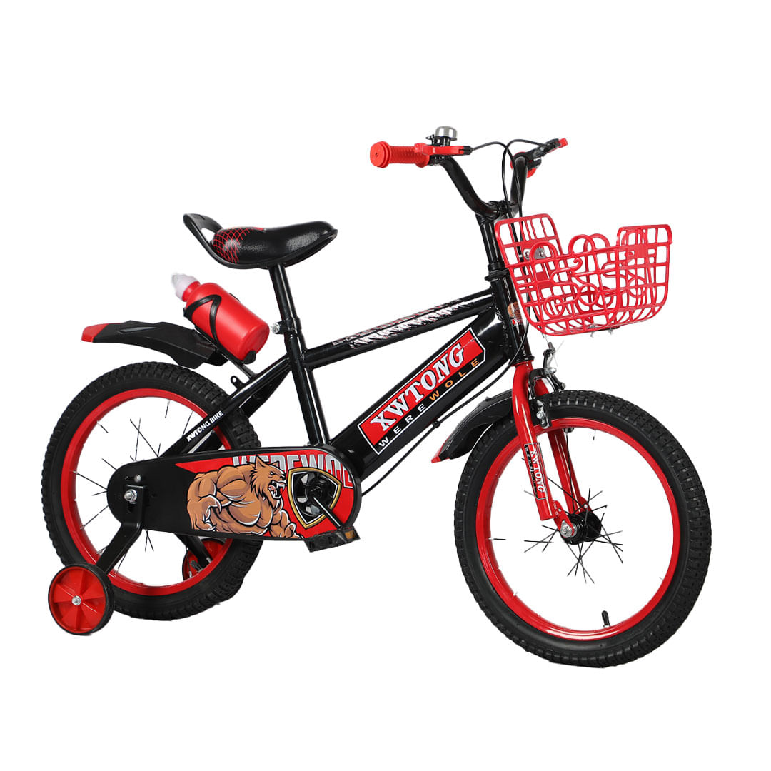 Bicicleta Para Niño Infantil Kids Aro 16 Rojo ACW