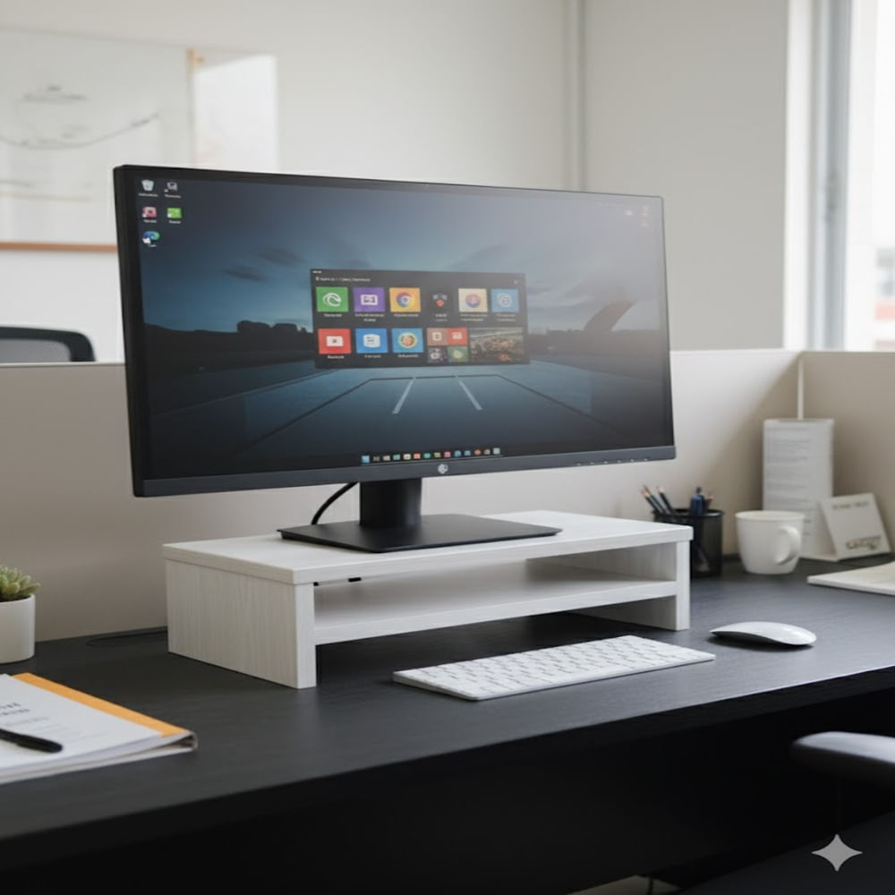 Base soporte para monitor Niebla