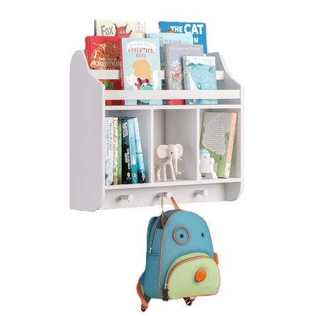 Repisa Flotante con Perchero Asher DIBA Muebles Repisa Flotante con Perchero Asher DIBA Muebles