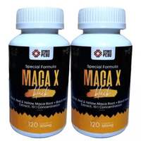 Extracto de Maca Negra 10 a 1 y Maca Gelatinizada - Pack 2 Frascos