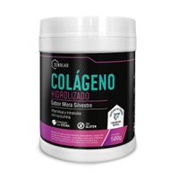Colageno Hidrolizado Zendlab con Cartilago de Tiburon 500 gr Sabor Mora Silvestre