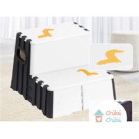ESCALERA PLEGABLE - BLANCO