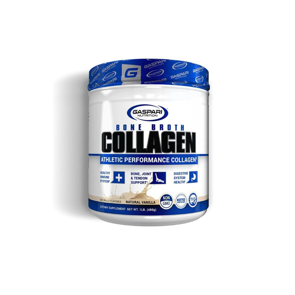 Caldo de huesos colageno GASPARI NUTRITION 480 GRAMOS NATURAL VAINILLA Caldo de huesos colageno GASPARI NUTRITION 480 GRAMOS NATURAL VAINILLA
