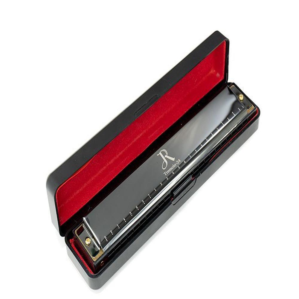 Armónica Tremolo JDR 24 celdas H2403. Armónica Tremolo JDR 24 celdas H2403.