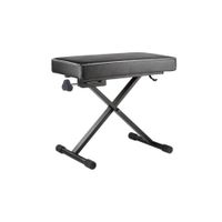 Asiento para PianoTeclado Hercules Negro KB200B BK