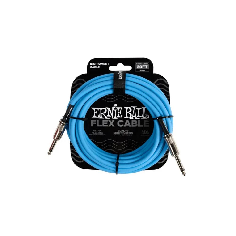 Cable Ernie Ball Flex Azul 6,1 m P06417