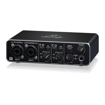 Interfaz de Audio Behringer UMC202 HD SM-UMC202HD