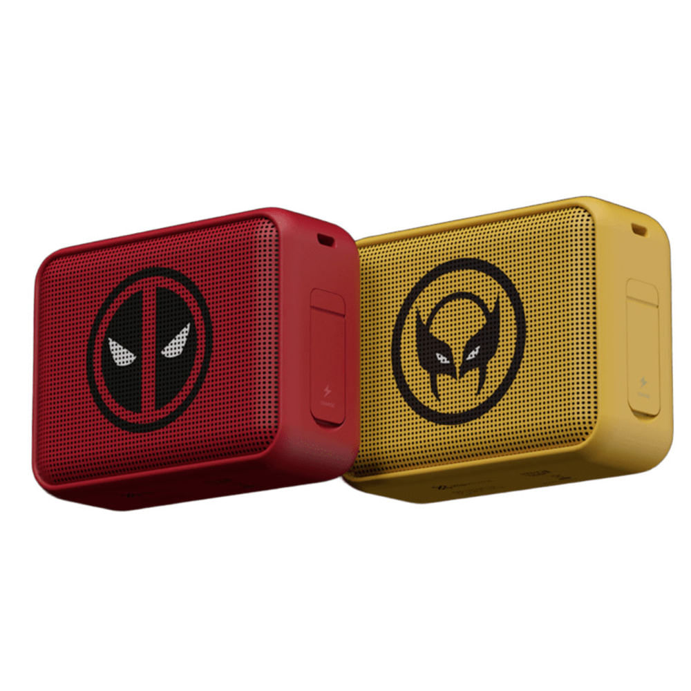 PARLANTE BLUETOOTH KLIPXTREME NITRO DEADPOOL Y WOLVERINE KBS-025MD 2PK PARLANTE BLUETOOTH KLIPXTREME NITRO DEADPOOL Y WOLVERINE KBS-025MD 2PK