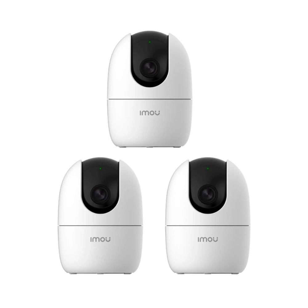Kit de 3 Cámara de seguridad Wifi IMOU Ranger 2 3MP interior 360° Vision Nocturna Kit de 3 Cámara de seguridad Wifi IMOU Ranger 2 3MP interior 360° Vision Nocturna