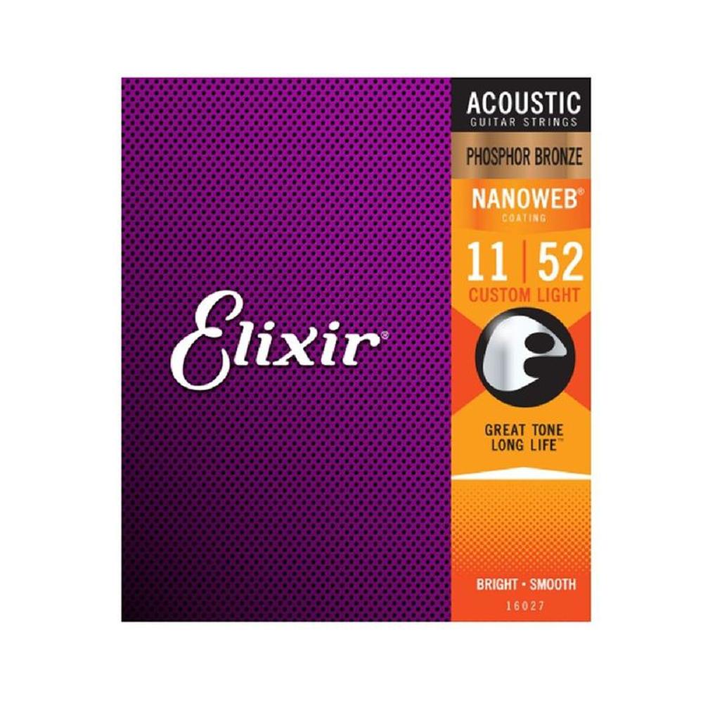Cuerdas Elixir Calibre 11 Guitarra Eléctrica 16027 Cuerdas Elixir Calibre 11 Guitarra Eléctrica 16027