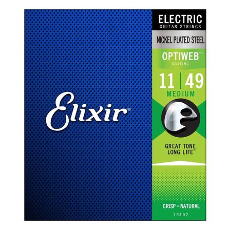 Cuerdas Elixir Calibre 11-49 Guitarra Eléctrica 19102