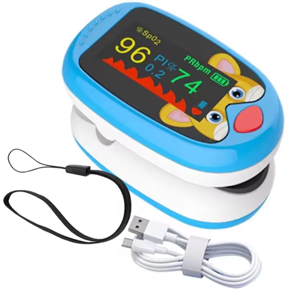 Oximetro Pulsimetro Pediatrico Recargable